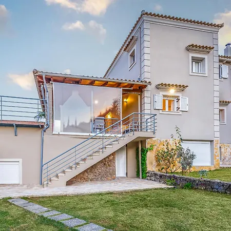 Villa Olivia Corfu - Amazing Sea-view 3 Bedroom With A Pool *