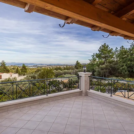 Olivia Corfu - Amazing Sea-view 3 Bedroom With A Pool Villa Gazátika