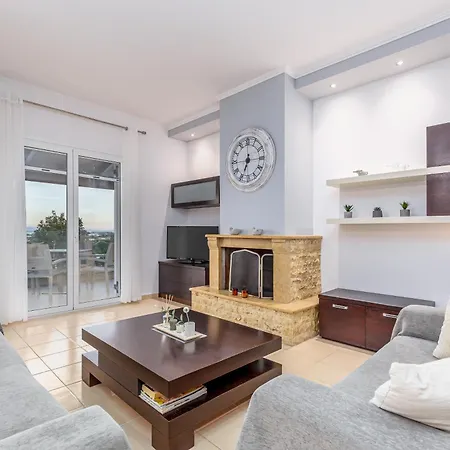 Olivia Corfu - Amazing Sea-view 3 Bedroom With A Pool Villa Gazátika