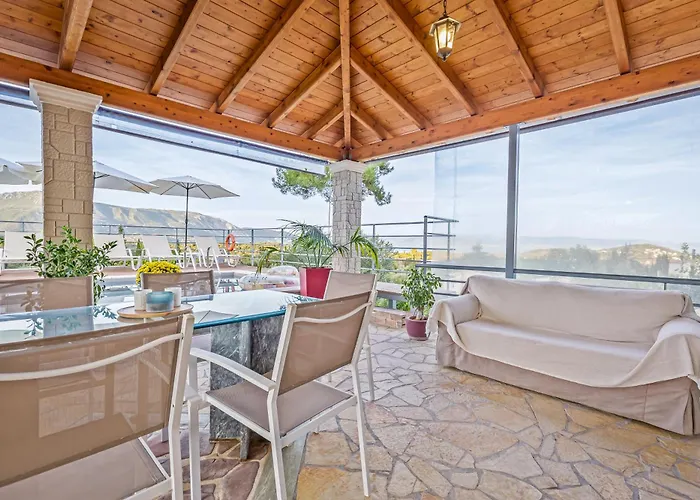 Olivia Corfu - Amazing Sea-view 3 Bedroom With A Pool * Gazátika