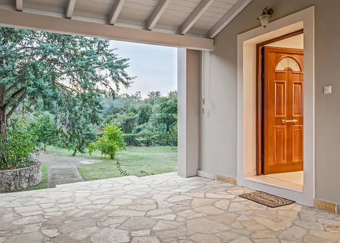 Olivia Corfu - Amazing Sea-view 3 Bedroom With A Pool Villa Gazátika