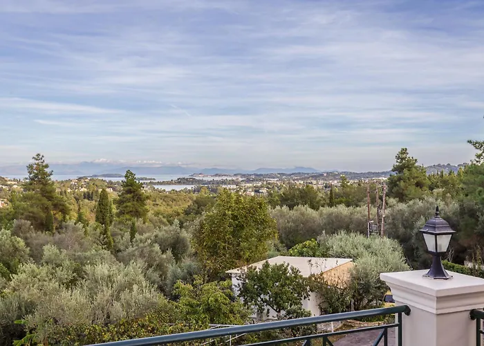וילה Olivia Corfu - Amazing Sea-view 3 Bedroom With A Pool Gazátika