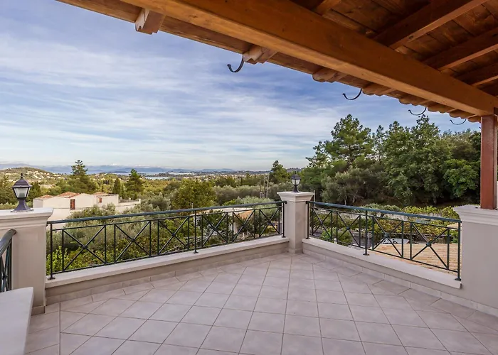 Olivia Corfu - Amazing Sea-view 3 Bedroom With A Pool וילה Gazátika