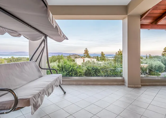 Olivia Corfu - Amazing Sea-view 3 Bedroom With A Pool וילה Gazátika