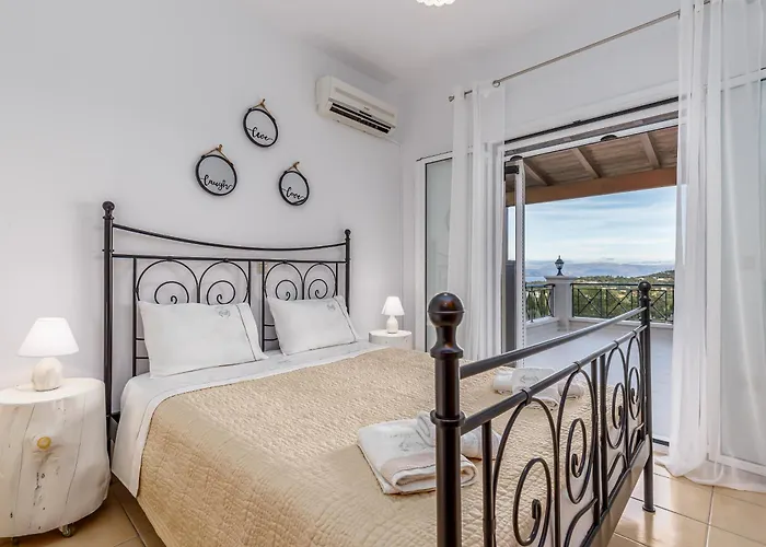 Olivia Corfu - Amazing Sea-view 3 Bedroom With A Pool וילה Gazátika
