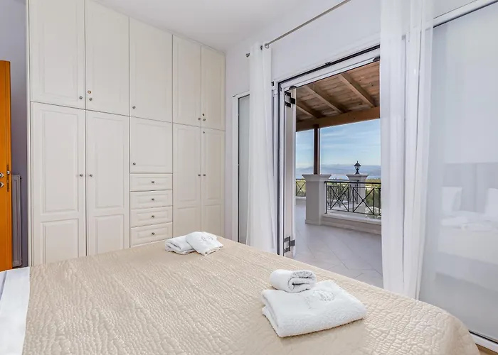 Olivia Corfu - Amazing Sea-view 3 Bedroom With A Pool וילה Gazátika